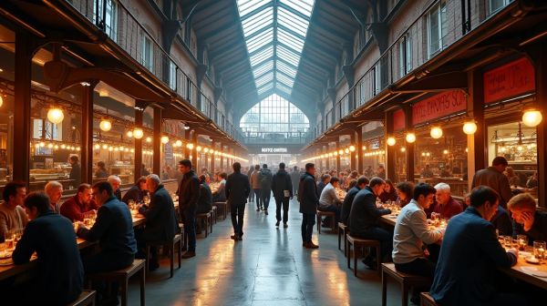 Découvrir les food courts de Lille pour une expérience culinaire unique