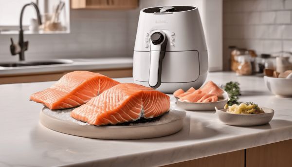 Saumon surgelé à l’air fryer : réalisez-le croustillant en quelques minutes